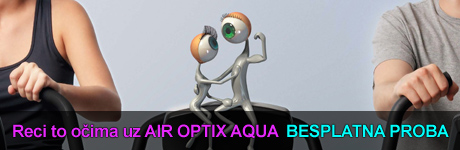 Reci to očima uz Air Optix Aqua - BESPLATNA PROBA