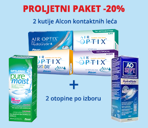 POTRAŽITE SVOJ PROLJETNI PAKET u Okulističkom centru