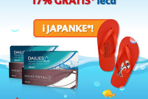 Ovog ljeta izroni svojih 17% GRATIS DAILIES leća i japanke!