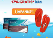 Ovog ljeta izroni svojih 17% GRATIS DAILIES leća i japanke!