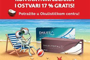 I ovog ljeta uživaj u svojih 17% gratis leća